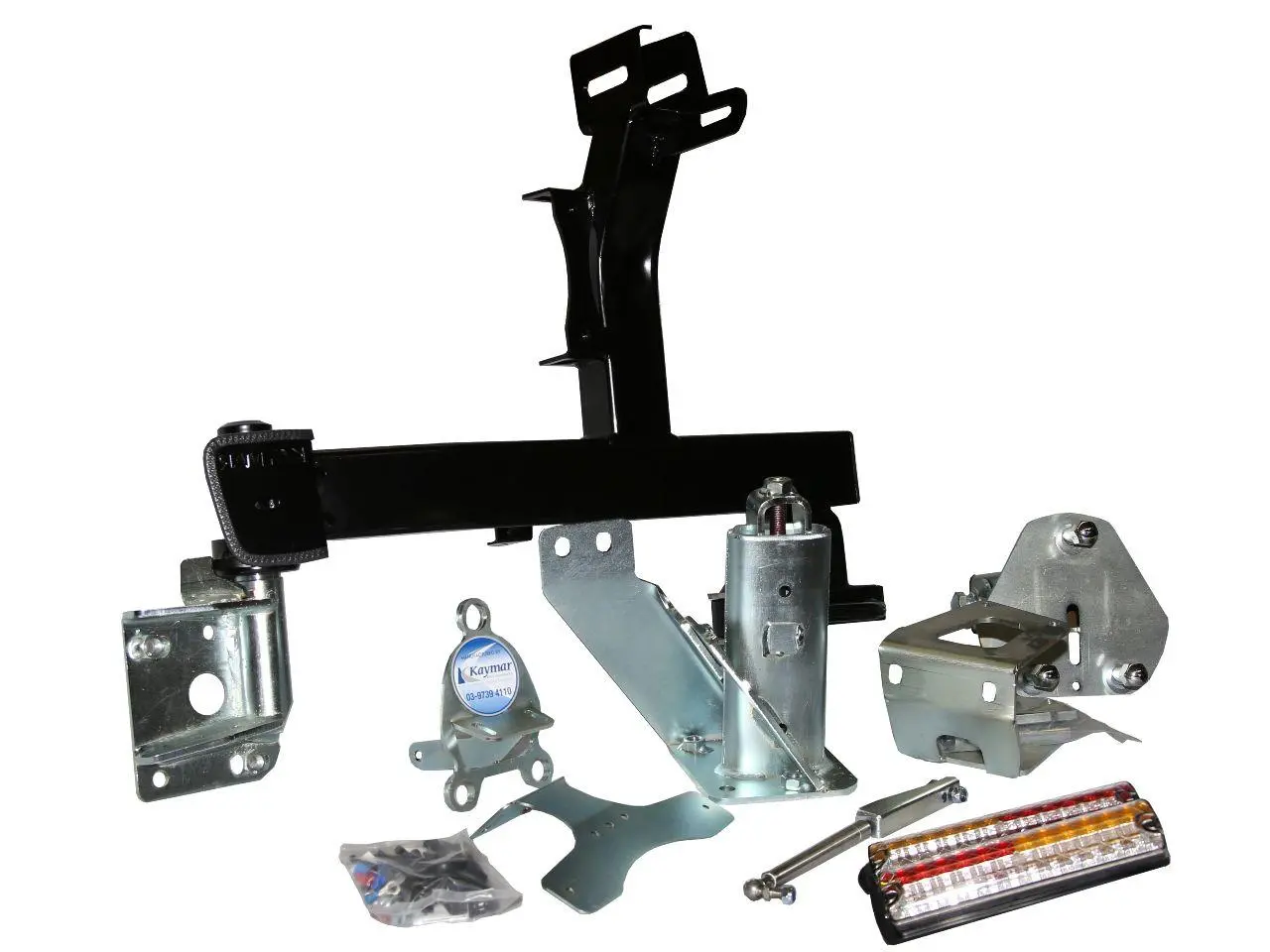 Калитка под запаску на штатный бампер TLC 200 правая