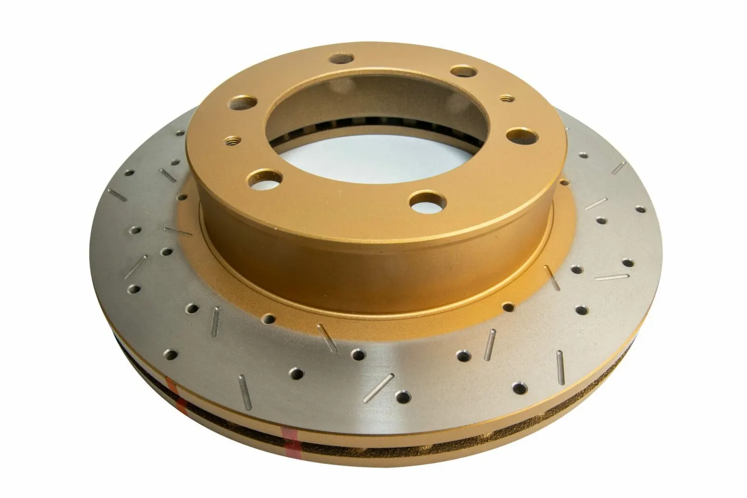 Тормозной диск передний Toyota Hi-Lux 4X4 04-> 4000 XS Crossdrilled/slotted KP
