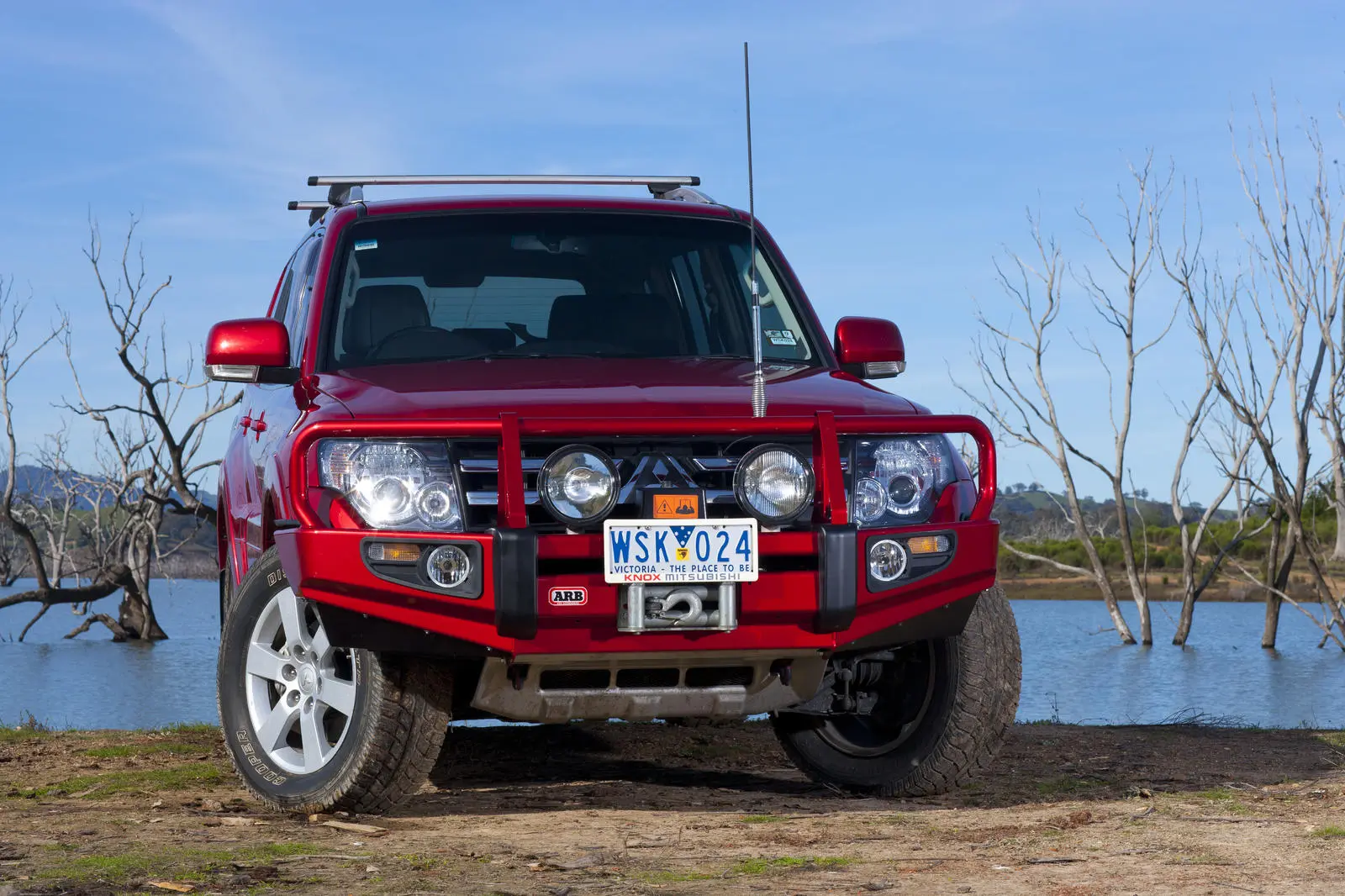 Бампер передний PAJERO 060N ARB FOG PROV