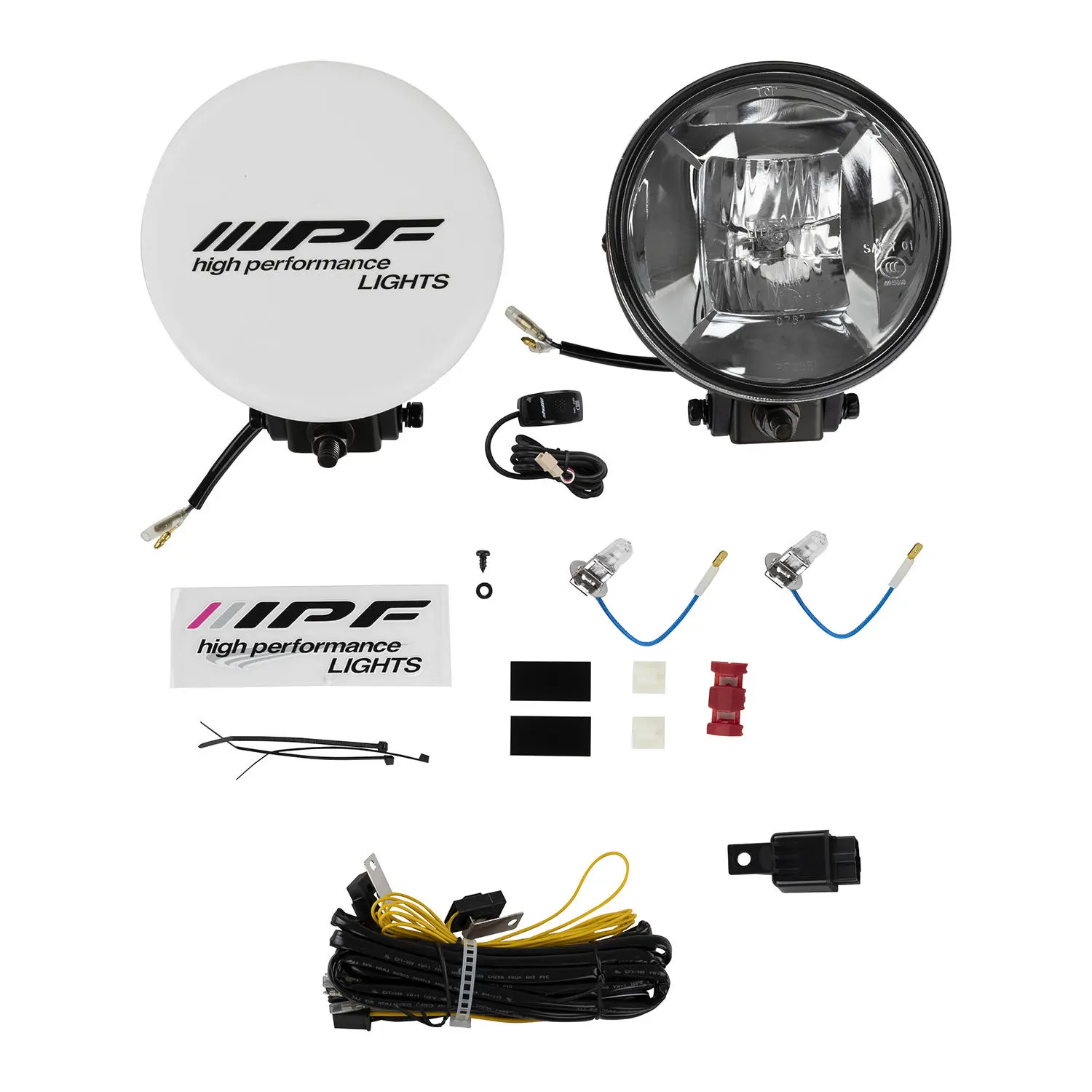 Фара  IPF 55W Мультифункциональный рефлектор круглая