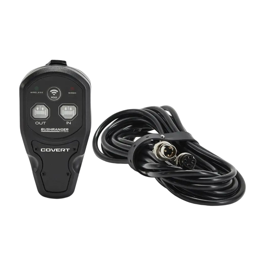 Лебёдка Bushranger Covert 12 В, 10 000 lb (4536 кг), стальной трос