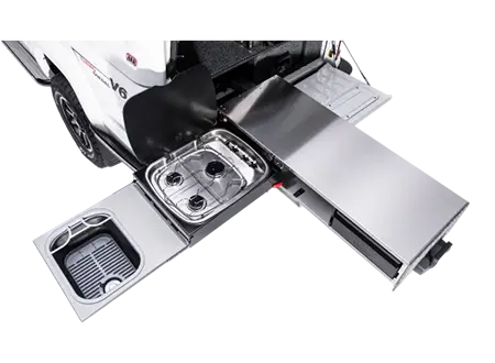 Выдвижная кухня