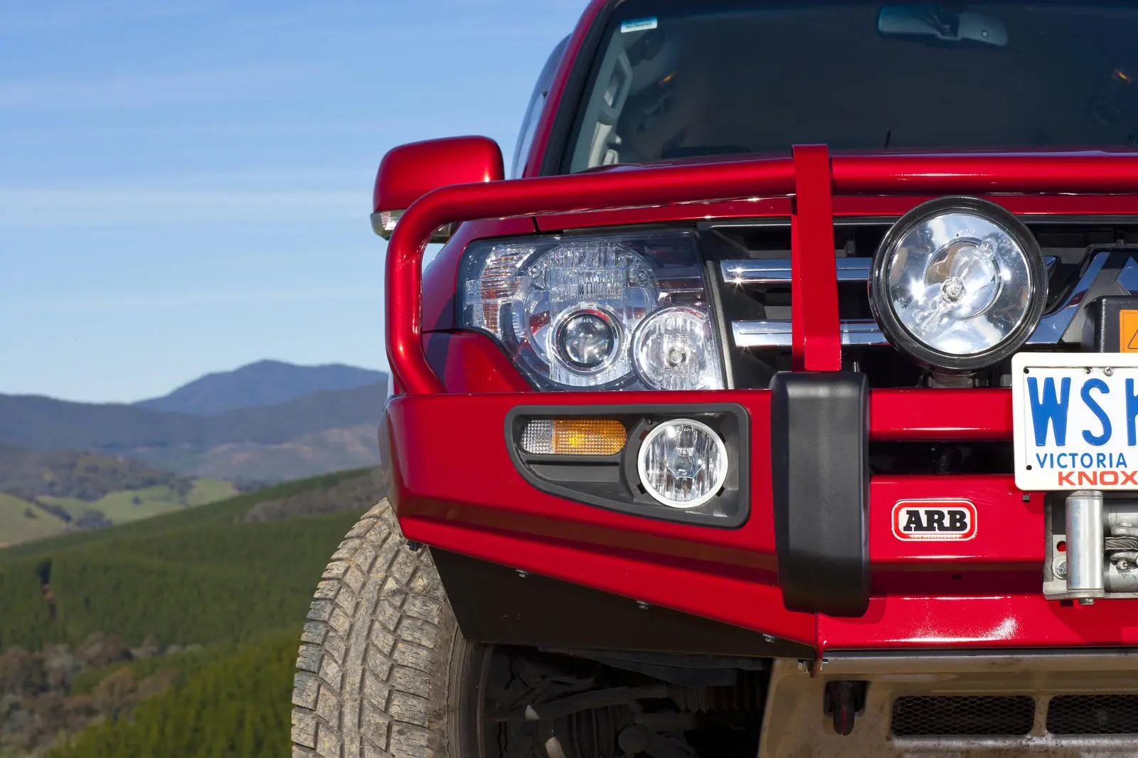 Бампер передний PAJERO 060N ARB FOG PROV