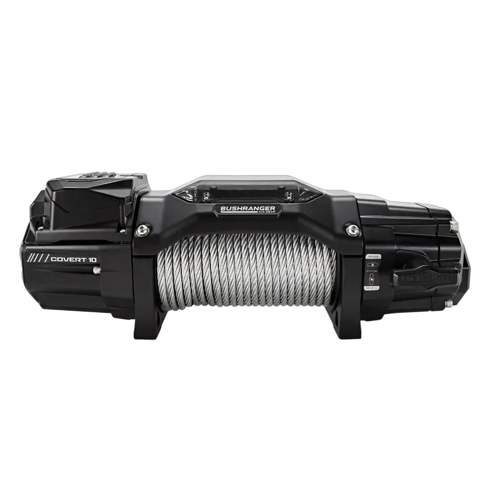 Лебёдка Bushranger Covert 12 В, 10 000 lb (4536 кг), стальной трос