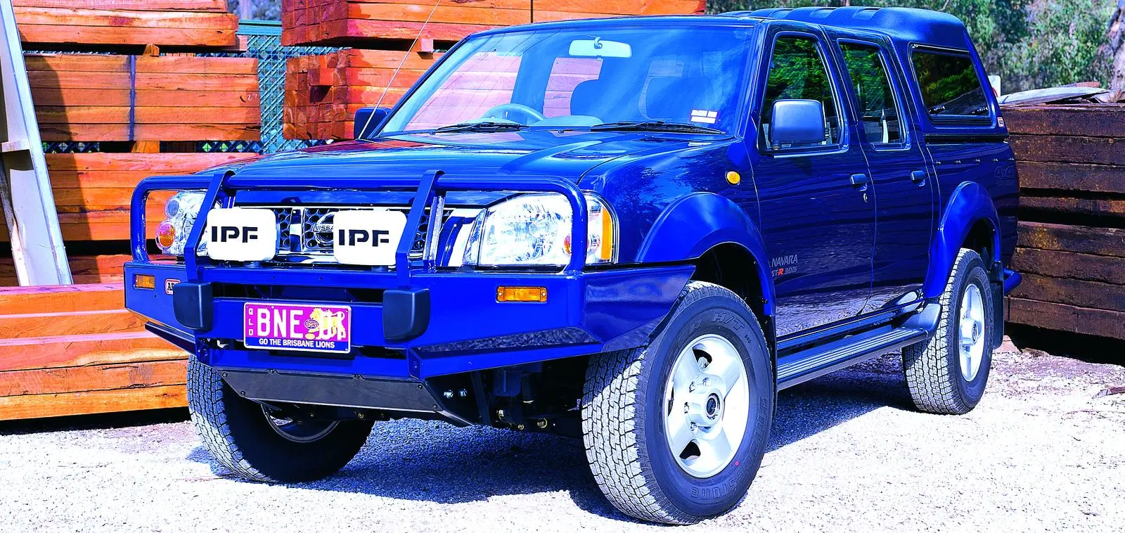 Бампер Navara D22 02 on W/Firs