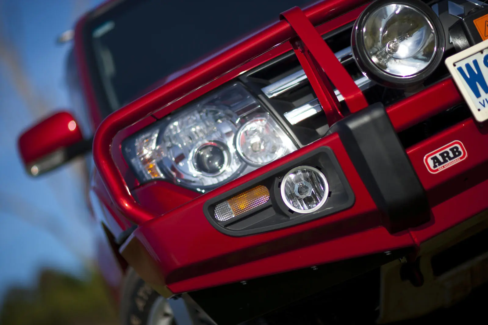 Бампер передний PAJERO 060N ARB FOG PROV