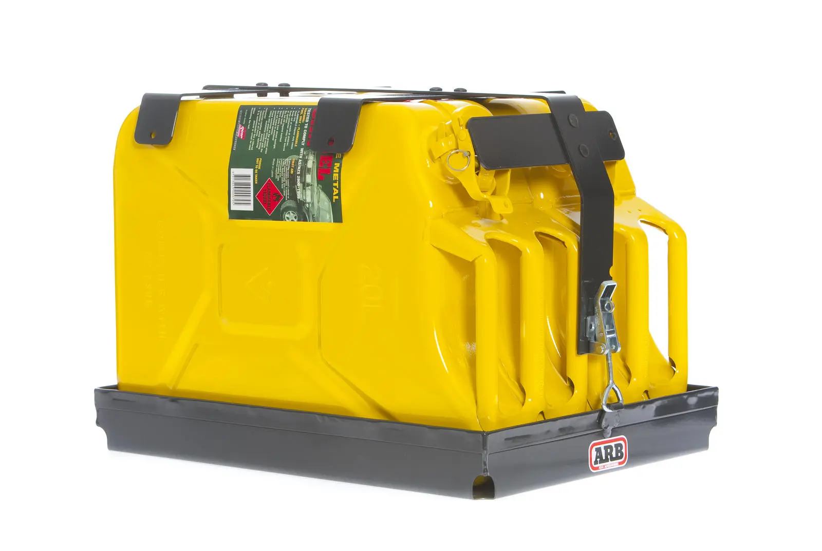 Крепление на две канистры к багажнику