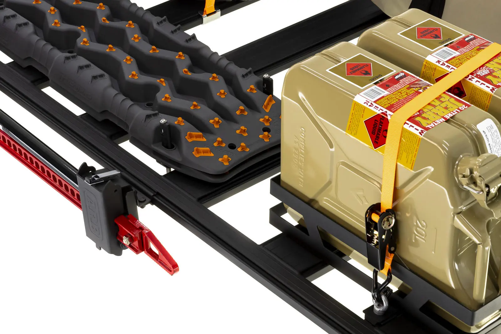 Крепление канистры к багажнику