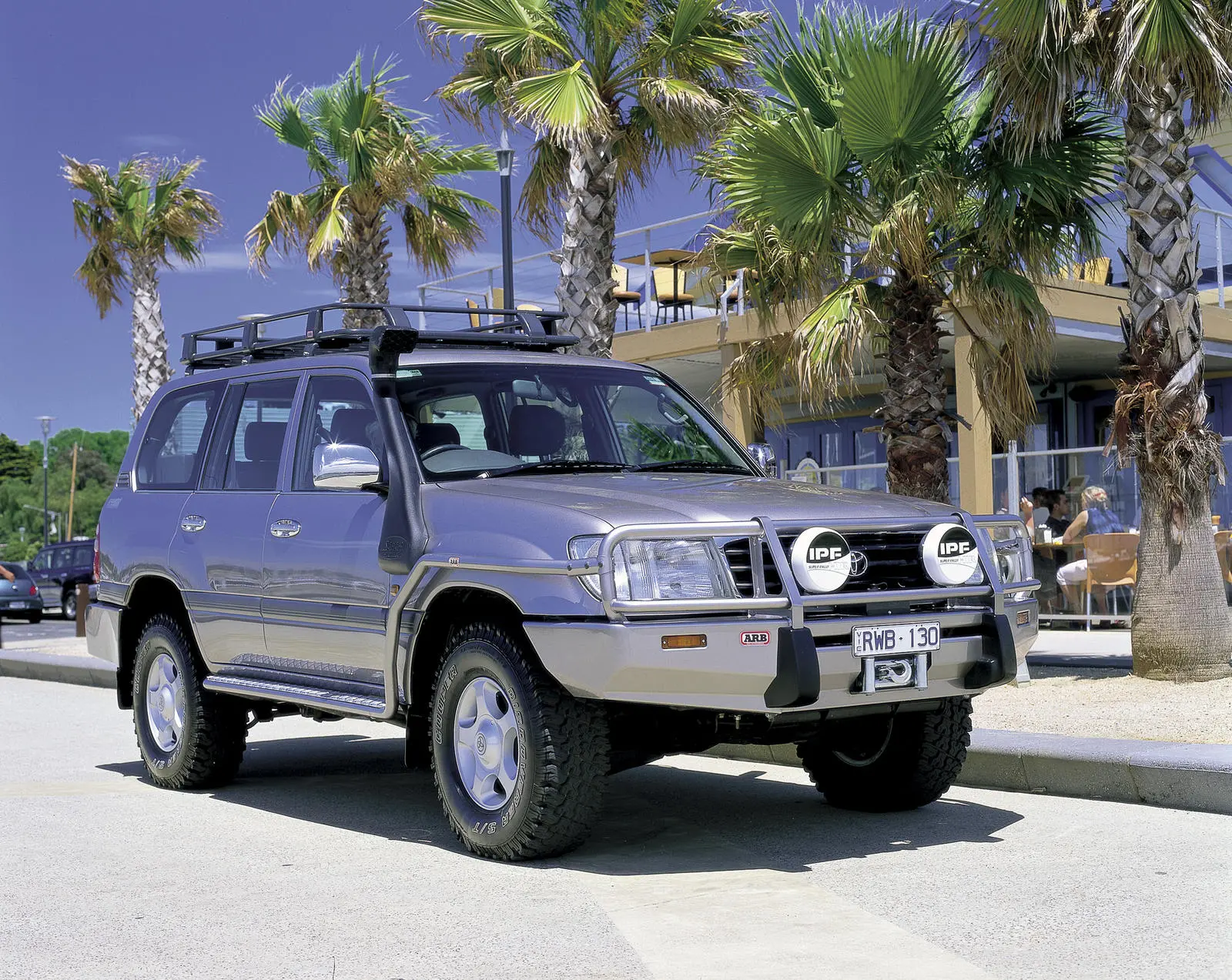 Бампер TLC 100IFS to 02